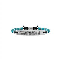 Bracciale Kidult Uomo Philosophy in Acciaio Turchese 731788 - 731788